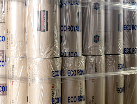 bobinas de papel impresas